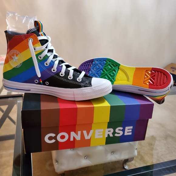 New Converse Pride Limited Edition High-tops - Picture 12 of 13